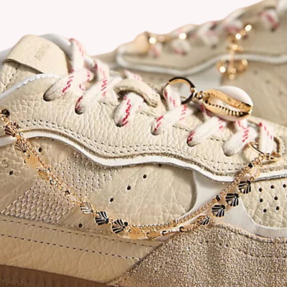 Anthropologie Icon Shoe Charm Set in Gold (Shell/Ocean) - Picture 2 of 4